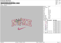 Nike Angel Ball Embroidery File 6 sizes