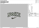 Nike Ball Embroidery File 6 sizes