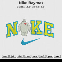 Nike Baymax Embroidery