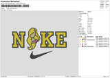 Nike Charlote Embroidery File 6 sizes