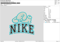 Nike Rabbit V5 Embroidery File 6 sizes