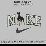 nike dog v3