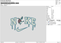 Nike Water V2 Embroidery File 6 sizes