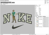 Nike Flynn 02 Embroidery File 6 sizes