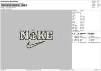 Nike Ghost V8 Embroidery File 6 sizes