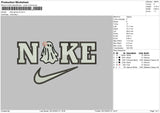 Nike Ghost V8 Embroidery File 6 sizes