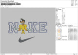 Nike Guffy V2 Embroidery File 6 sizes