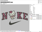 Nike Hellokitty Embroidery