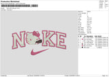 Nike Kitty Gun Embroidery File 6 sizes