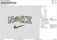 Nike Home Embroidery File 6 sizes