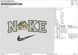 Nike Home Embroidery File 6 sizes