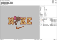 Nike Jerry Embroidery Fil 6 sizes