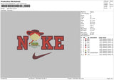 Nike Jessi Ts Embroidery File 6 sizes