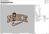 Nike Mavis V2 Embroidery File 6 sizes