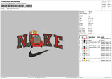 Nike Mack Embroidery File 6 sizes