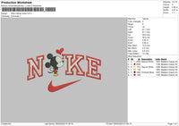 Nike Kiss Love V2 Embroidery