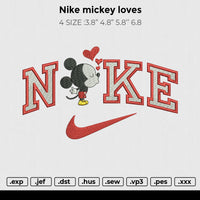 nike mickey loves