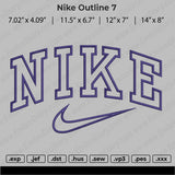 Nike Outline 7