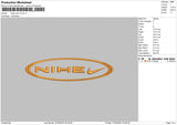 Nike Oval V3 Embroidery File 6 sizes