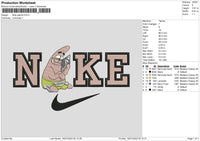 Nike Patrick Embroidery File 6 sizes