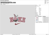 Nike Patrick Smoke Embroidery File 6 sizes