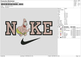 Nike Patrick V2 Embroidery File 6 sizes