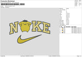 Nike Pppurin Embroidery File 6 sizes