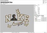 Nike Rod Embroidery File 6 sizes