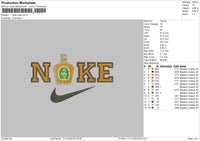 Nike Royal Embroidery File 6 sizes