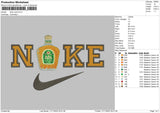 Nike Royal Embroidery File 6 sizes