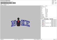 Nike Spider V7 Embroidery File 6 sizes