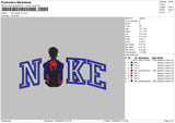 Nike Spider V7 Embroidery File 6 sizes