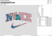 Nike Stitch V10 Embroidery File 6 sizes