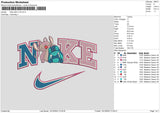 Nike Stitch V10 Embroidery File 6 sizes