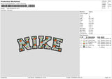 Nike Strawberries Embroidery File 6 sizes