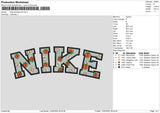 Nike Strawberries Embroidery File 6 sizes