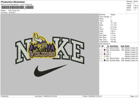 Nike Viking Embroidery File 6 sizes