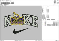 Nike Viking Embroidery File 6 sizes