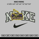 Nike Viking Embroidery File 6 sizes