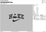 Nike Young Boy Embroidery File 6 sizes