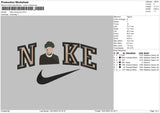 Nike Young Boy Embroidery File 6 sizes