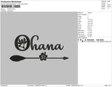 OHANA Embroidery File