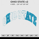 Ohio State V2 Embroidery