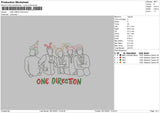 One Direction Embroidery