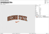 OREGON STATE Embroidery