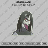 Orochimaru Embroidery