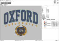 Oxford 2512 Embroidery File 6 sizes