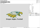 Oregon E Embroidery File 6 sizes