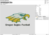 Oregon E Embroidery File 6 sizes