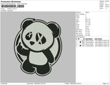 Panda v3 Embroidery File